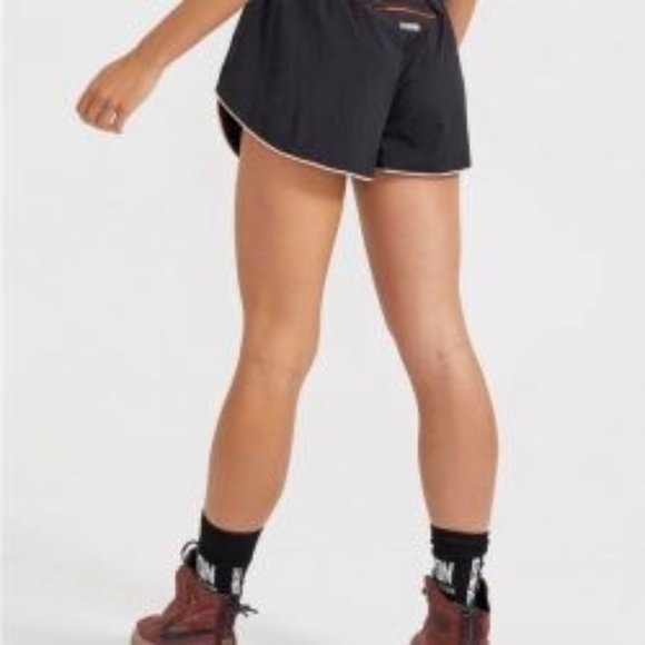 P.E Nation Align Shorts In Black - Picture 2 of 5